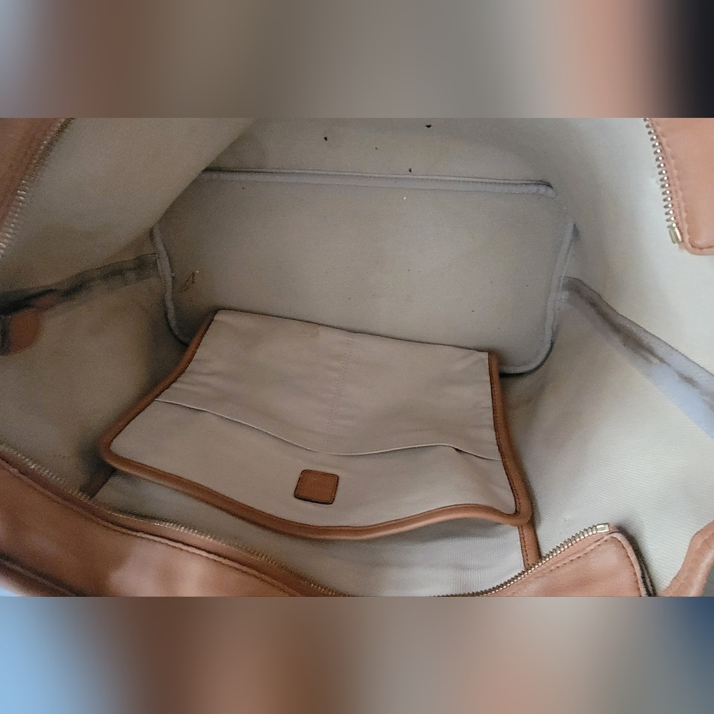 MCM Brown Tote (EUC) - Picture 4 of 4
